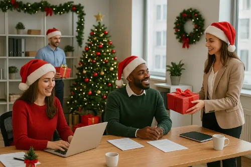 Christmas in the office
